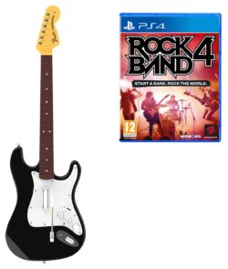 Rock Band - 4 Guitar and Software Bundle - PS4 Game.